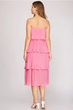 Load image into Gallery viewer, Pleated Layered Dress
