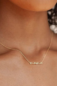 Mama Pendant Necklace