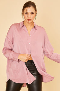 Striped Textured Effect Blouse