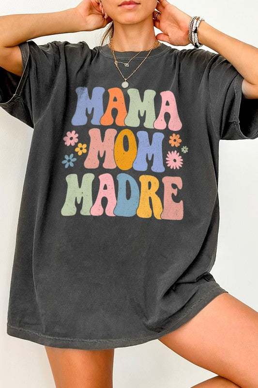 Mama, Mom, Madre Graphic Tee