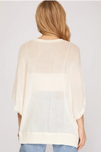 Load image into Gallery viewer, Drop Shoulder Knit Top
