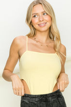 Load image into Gallery viewer, Butter Cami High Cut Bodysuit
