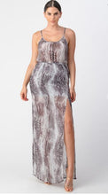 Load image into Gallery viewer, Animal Printed Maxi Dress
