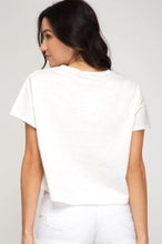 Load image into Gallery viewer, Crew Knit Crop Top
