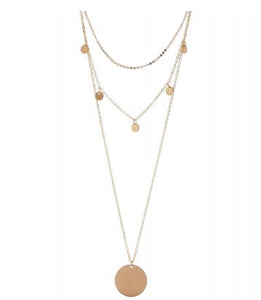 Gold Coin Necklace