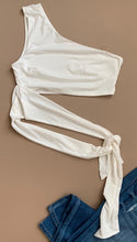 Load image into Gallery viewer, One Shoulder Tie Top
