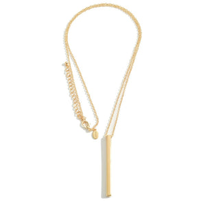 Pendant Bar Necklace