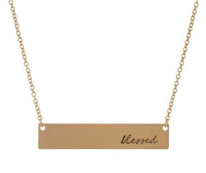 Simply Blessed Necklace