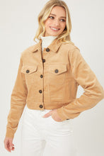 Load image into Gallery viewer, Cropped Corduroy Jacket
