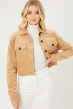 Load image into Gallery viewer, Cropped Corduroy Jacket
