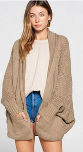 Knit Slouch Cardigan