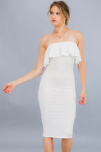 Load image into Gallery viewer, Ruffle Tube Dress
