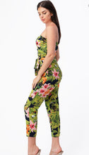 Load image into Gallery viewer, Tropical Print Jumpsuit
